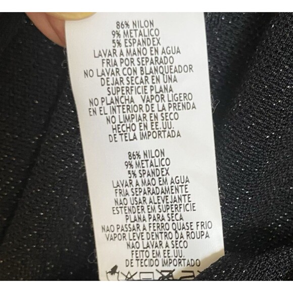 Alex Evening Beaded Sleeve Twinset 2X Black Fairy Glam Party Wedding Guest Wear - Picture 8 of 9